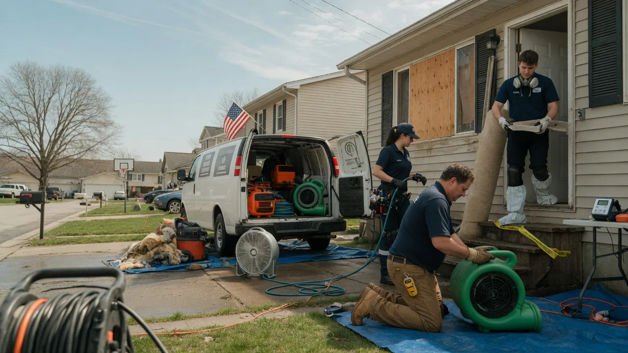 Water Damage Restoration in Jackson, WI near me